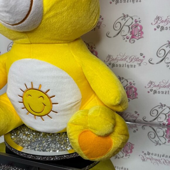 Care bear huge massive plush sunshine bear rare 2004 vintage stuffed animal XL - Picture 3 of 8